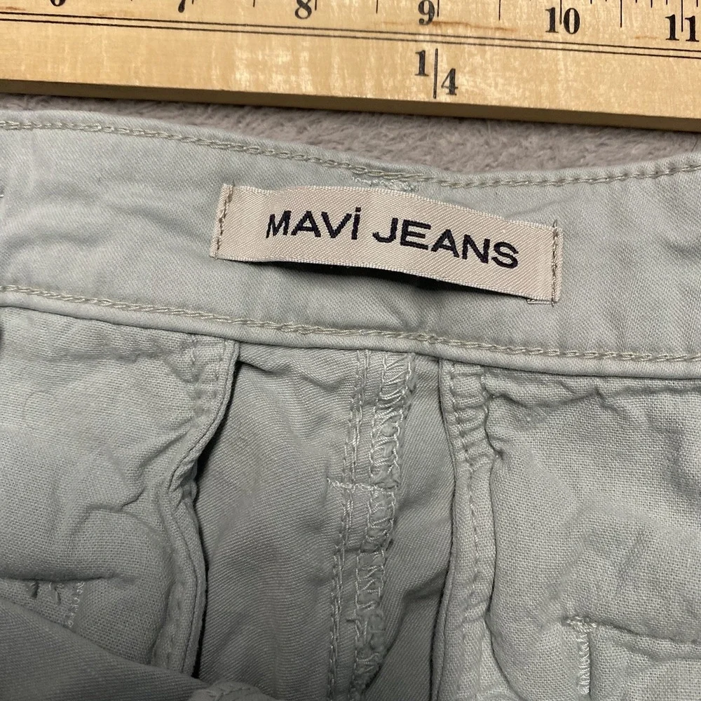Mavi‎ Shorts Mens 31 Light Blue Green 8.5